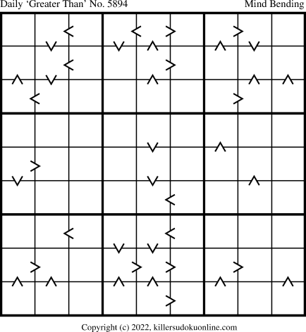 Killer Sudoku for 6/3/2022