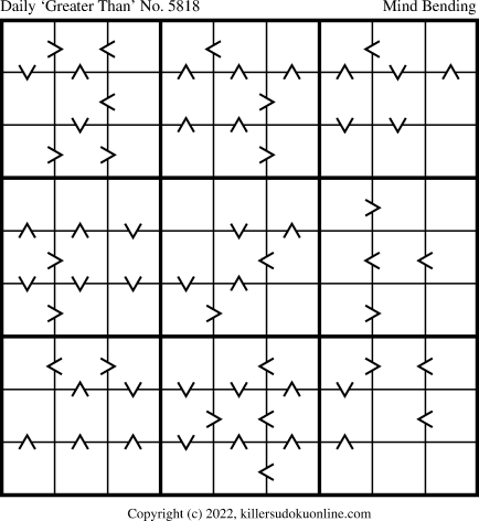 Killer Sudoku for 3/19/2022