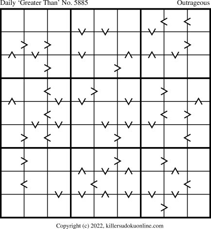 Killer Sudoku for 5/25/2022