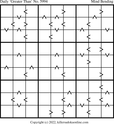 Killer Sudoku for 9/11/2022