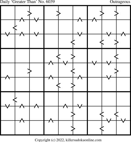 Killer Sudoku for 10/26/2022
