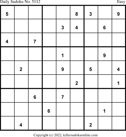 Killer Sudoku for 3/2/2022