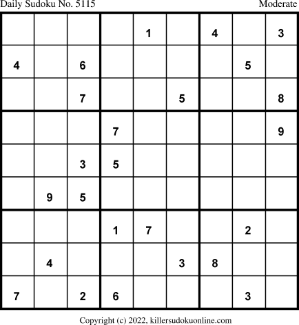 Killer Sudoku for 3/5/2022