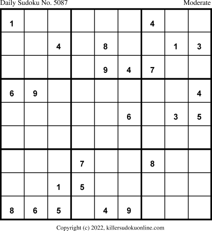 Killer Sudoku for 2/5/2022