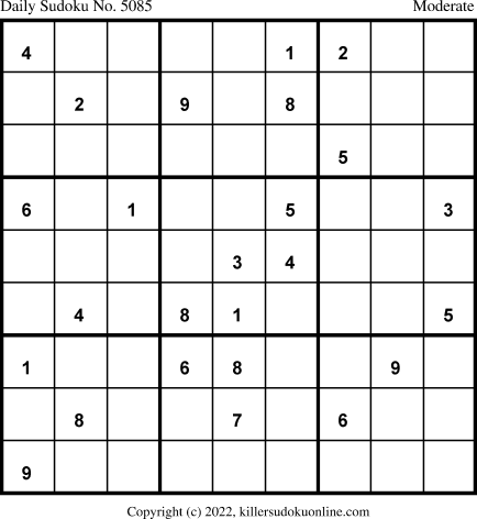 Killer Sudoku for 2/3/2022
