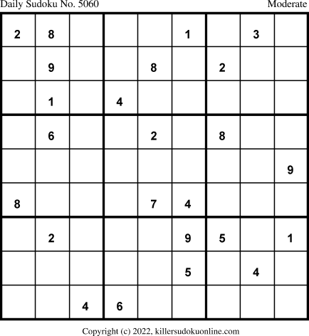 Killer Sudoku for 1/9/2022