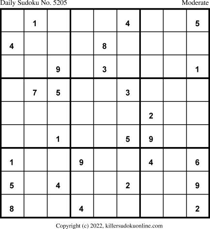 Killer Sudoku for 6/3/2022
