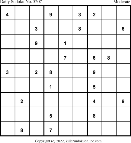 Killer Sudoku for 6/5/2022
