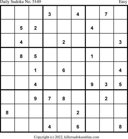 Killer Sudoku for 4/8/2022
