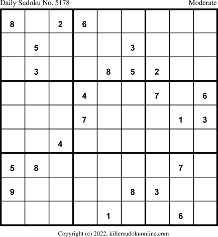 Killer Sudoku for 5/7/2022
