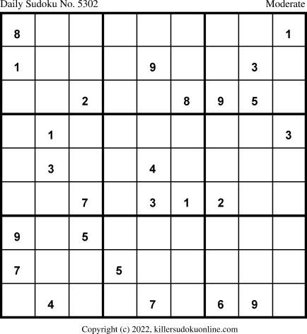 Killer Sudoku for 9/8/2022