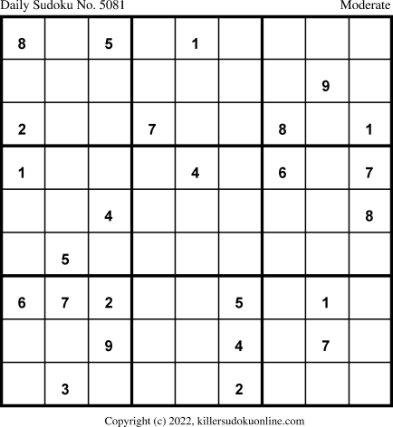 Killer Sudoku for 1/30/2022