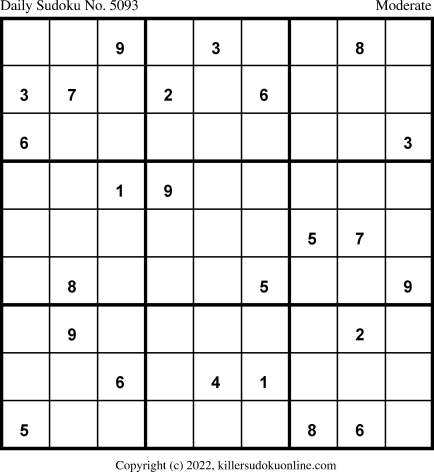 Killer Sudoku for 2/11/2022