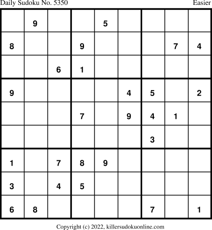 Killer Sudoku for 10/26/2022