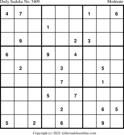 Killer Sudoku for 12/24/2022