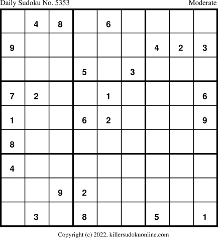 Killer Sudoku for 10/29/2022