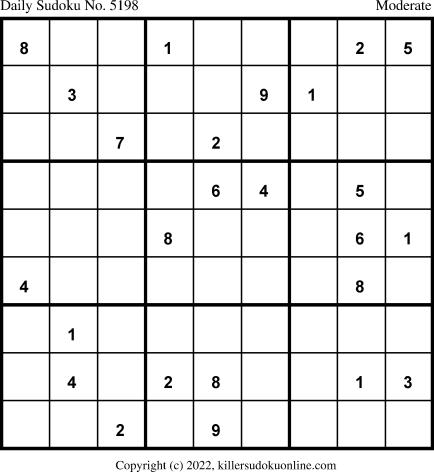 Killer Sudoku for 5/27/2022