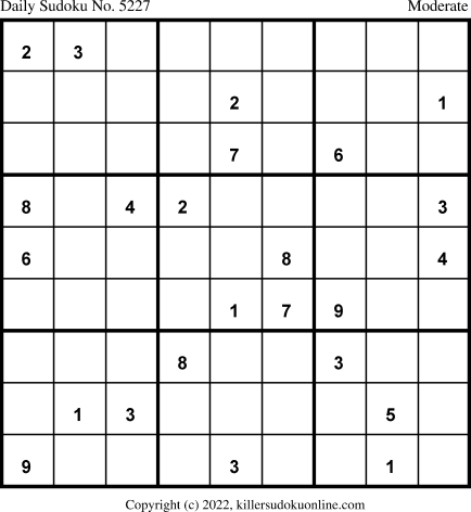 Killer Sudoku for 6/25/2022
