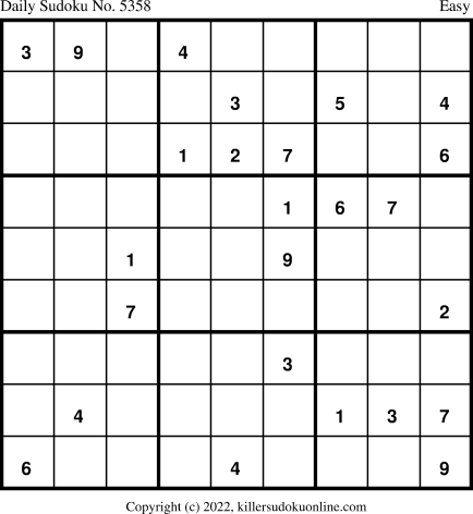 Killer Sudoku for 11/3/2022