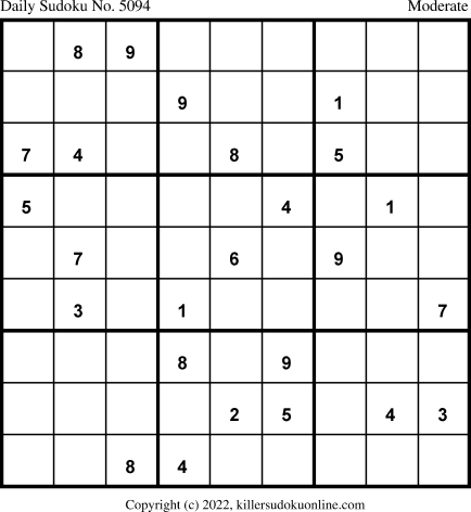 Killer Sudoku for 2/12/2022