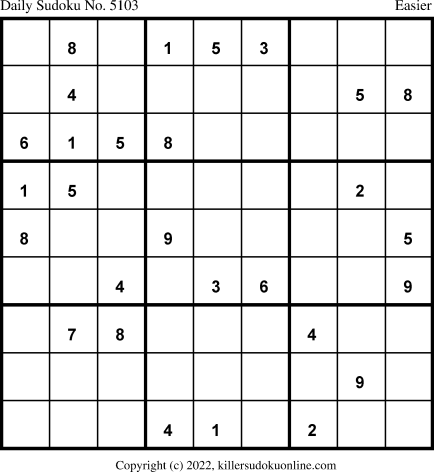 Killer Sudoku for 2/21/2022