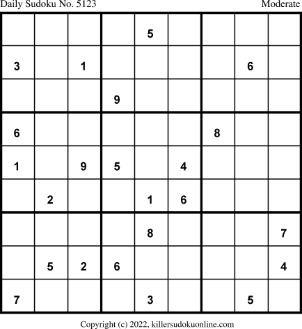 Killer Sudoku for 3/13/2022