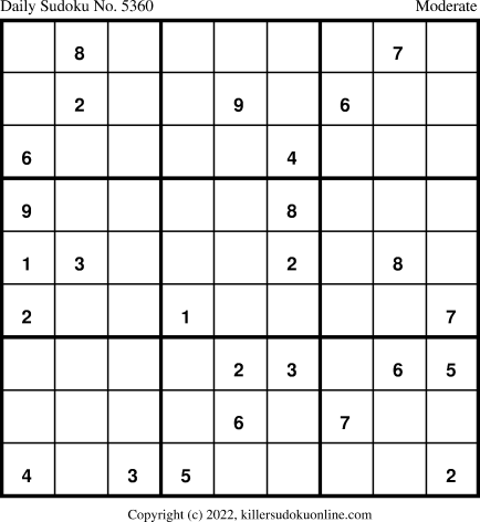 Killer Sudoku for 11/5/2022