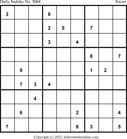 Killer Sudoku for 1/17/2022