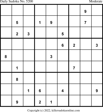 Killer Sudoku for 5/29/2022
