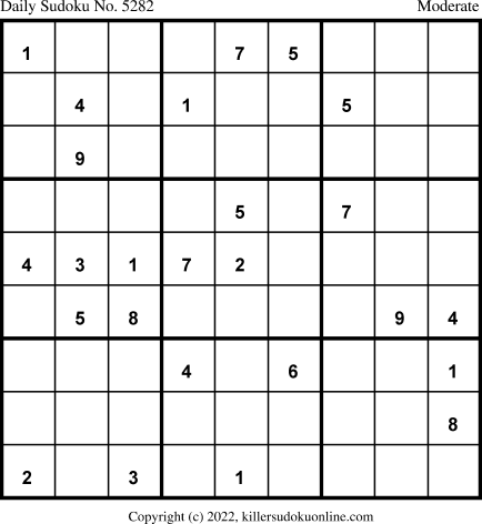 Killer Sudoku for 8/19/2022