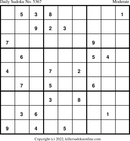 Killer Sudoku for 11/12/2022