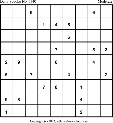 Killer Sudoku for 10/16/2022