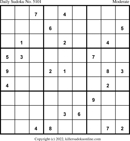 Killer Sudoku for 2/19/2022