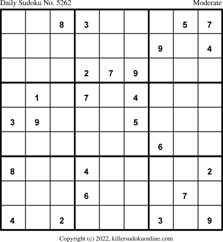 Killer Sudoku for 7/30/2022