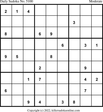 Killer Sudoku for 2/18/2022