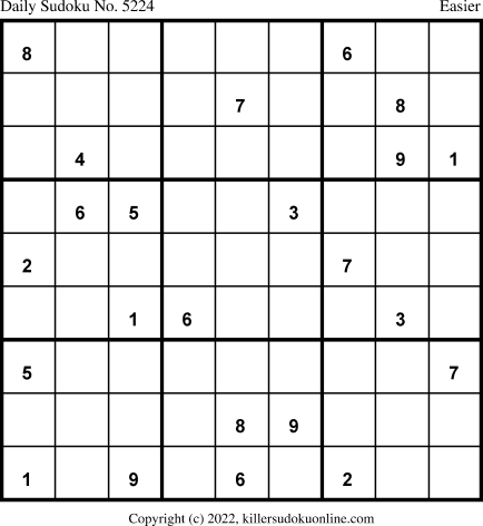 Killer Sudoku for 6/22/2022