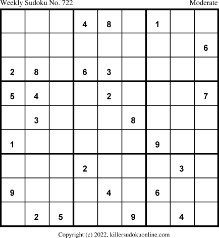 Killer Sudoku for 1/3/2022