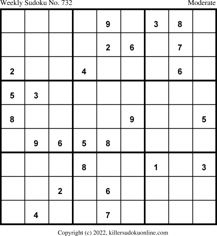 Killer Sudoku for 3/14/2022