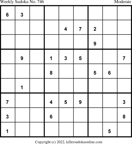 Killer Sudoku for 6/20/2022