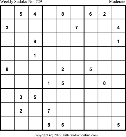 Killer Sudoku for 2/21/2022