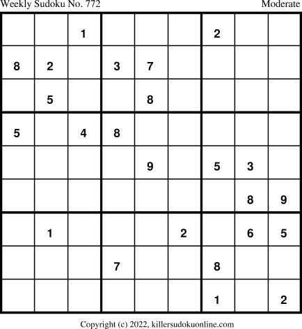 Killer Sudoku for 12/19/2022