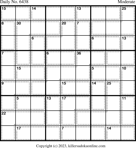 Killer Sudoku for 8/4/2023