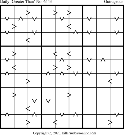 Killer Sudoku for 12/4/2023