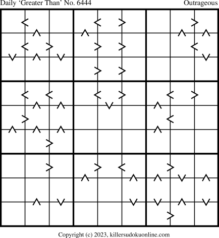 Killer Sudoku for 12/5/2023