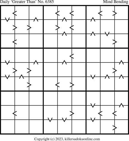 Killer Sudoku for 10/7/2023