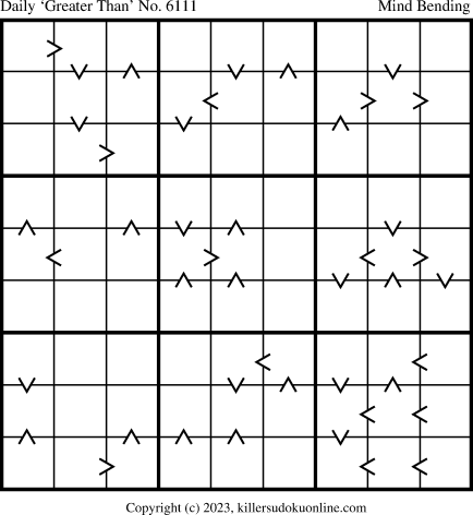Killer Sudoku for 1/6/2023