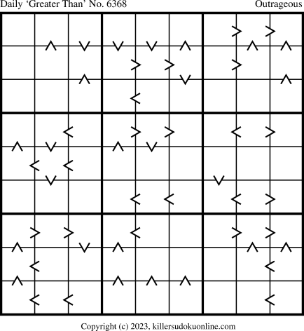 Killer Sudoku for 9/20/2023