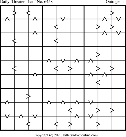 Killer Sudoku for 12/19/2023