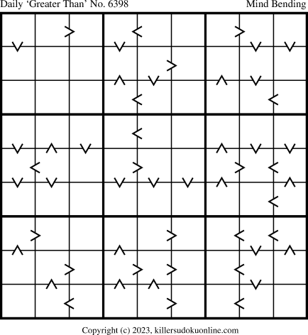 Killer Sudoku for 10/20/2023