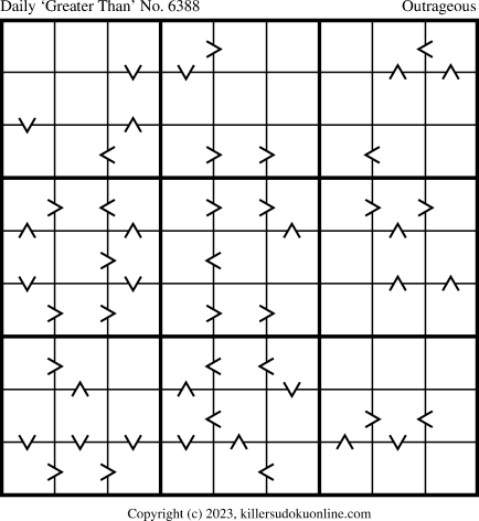 Killer Sudoku for 10/10/2023